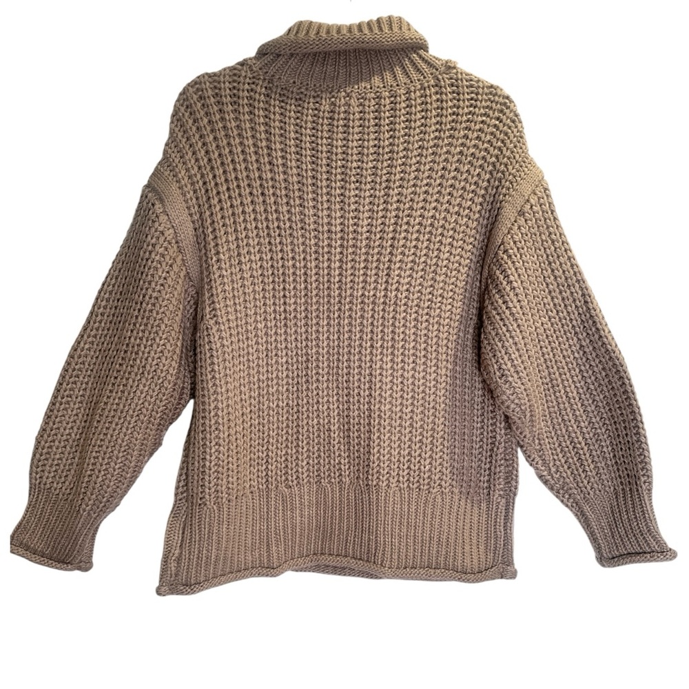 POL NWOT Warm Brown Turtleneck Sweater - Picture 5 of 12